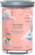 Yankee Candle Aromatická svíčka Signature velká Tumbler Watercolour Skies 567g