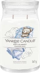 Yankee Candle Yankee Candle vonná svíčka Signature ve skle velká Soft Blanket 567 g