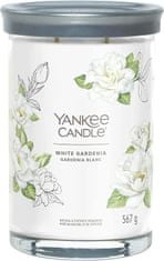 Yankee Candle Aromatická svíčka Signature velká Tumbler White Gardenia 567g