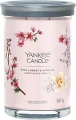 Yankee Candle Aromatická svíčka Signature velká Tumbler Pink Cherry & Vanilla 567g