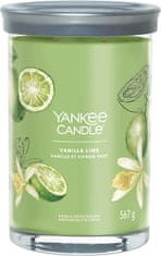 Yankee Candle Aromatická svíčka Signature velká Tumbler Vanilla Lime 567g