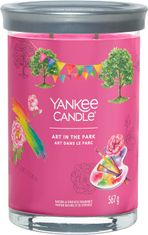 Yankee Candle Aromatická svíčka Signature velká Tumbler Art in the park 567g