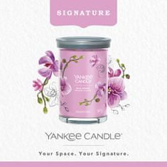 Yankee Candle vonná svíčka Signature Tumbler ve skle velká Wild Orchid 567g