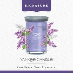 Yankee Candle vonná svíčka Signature Tumbler ve skle velká Lilac Blossoms 567g