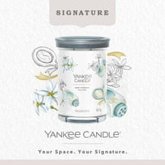 Yankee Candle vonná svíčka Signature Tumbler ve skle velká Baby Powder 567g