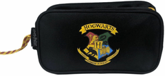 CurePink Kosmetická taška Harry Potter: Erb Bradavic - Hogwarts (25 x 13 x 12 cm)