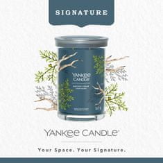 Yankee Candle Aromatická svíčka Signature velká Tumbler Bayside Cedar 567g