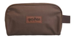 CurePink Kosmetická taška Harry Potter: Erb Bradavic - Hogwarts (25 x 13 x 2 cm)