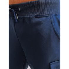 Dstreet Pánské bojové teplákové šortky FIGTA tmavě modré sx2224 M
