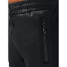 Dstreet Pánské teplákové šortky BASE černé sx2254 XL