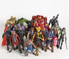 INTEREST Obrovský set figurek Avengers se světlem 21Ks.