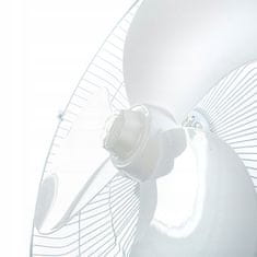 Stojanový ventilátor 45W bílý