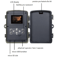 Braun Fotopast Scouting Cam Black575, 5 MPx, IR 940 nm, micro SD