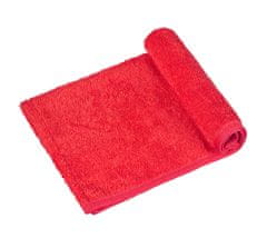 Froté ručník - 30x30 cm - Ručník červená