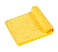 Froté ručník - 30x30 cm - Ručník žlutá