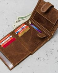 Always Wild Pánská kožená peněženka s vnější platební kapsou