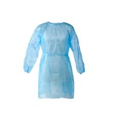 ZARYS Zdravotnický plášť s elastickými manžetami, 20g, modrá, 10ks Velikost: L