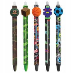 CoolPack Chlapecké stíratelné kuličkové pero s gumou