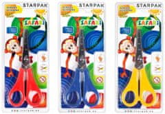 STARPAK Kovové školní nůžky pro leváky 13,5 cm