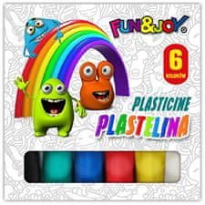 Titanum Výtvarná plastelína pro děti 6 barev 
