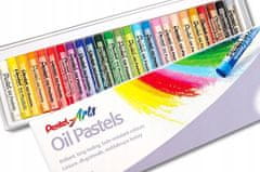 Pentel Školní olejové pastely 25 barev 
