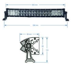 SHARK Accessories SHARK LED Light Bar 20", Curved, 120W, R 560 mm - 5D 810-51120-40-5D
