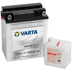 Varta Varta 12V/12Ah moto (YB12AL-A / YB12AL-A2) Freshpack V512013012A514