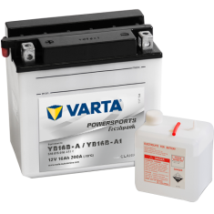 Varta Varta 12V/16Ah-moto (YB16B-A/AB16B-A1) Freshpack V516015016A514