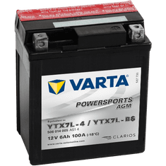 Varta Varta 12V/6Ah - moto LF (YTX7L-4/YTX7L-BS) V506014005A514