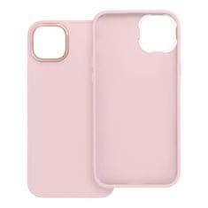 Case4mobile Case4Mobile Pouzdro FRAME pro iPhone 14 - pudrově růžové