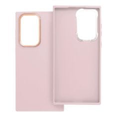 Case4mobile Case4Mobile Pouzdro FRAME pro Samsung Galaxy S22 Ultra - pudrově růžové