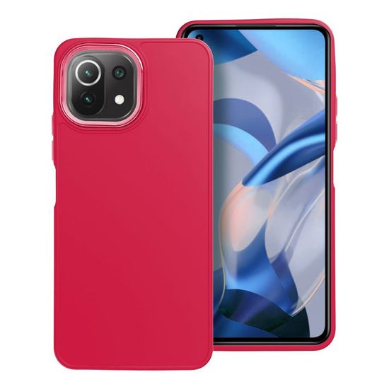 Case4mobile Case4Mobile Pouzdro FRAME pro Xiaomi 11 Lite 5G /11 Lite LTE (4G) /11 Lite NE - purpurvé