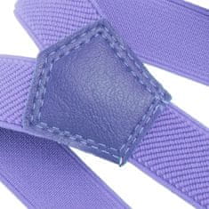 NANDY Podvazky dětské pro kalhoty ve věku od 1 měsíce do 2 let - fialová