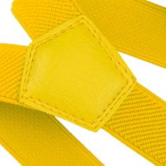 NANDY Podvazky dětské pro kalhoty ve věku od 1 měsíce do 2 let - žlutá