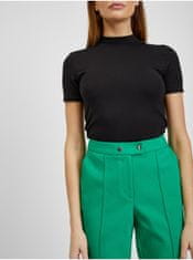 Orsay Zelené dámské kalhoty 36