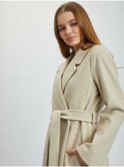 Orsay Béžový dámský zimní kabát 42