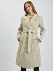 Orsay Béžový dámský zimní kabát 42