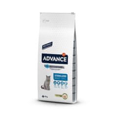 ADVANCE Sterilized Turkey - Suché Krmivo S Krůtou Pro Sterilizované Kočky 15kg
