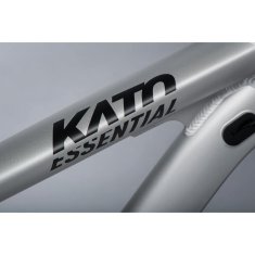 Ghost Kato Essential - světle šedá-černá mat 2022 (27,5) - velikost XS, 36 cm (14)