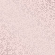 Růžová vliesová tapeta na zeď, Květy, M52403, Adéle, 0,53 x 10,05 m