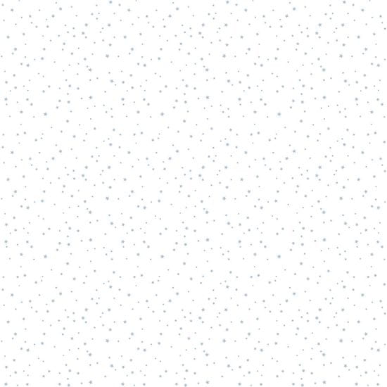 Bílá dětská vliesová tapeta s modrými hvězdičkami, 7005-4, Noa, 0,53 x 10,05 m