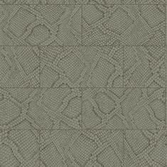 Vliesová tapeta na zeď šedá, vzor hadí kůže 347785, Luxury Skins, 0,53 x 10,05 m