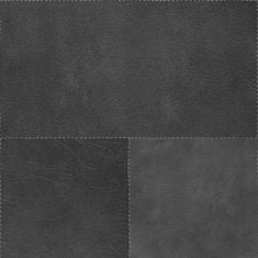 Vliesová tapeta, vzor černá prošívaná kůže 357240, role 0,5 x 8,37 m, Luxury Skins, 0,5 x 8,37 m