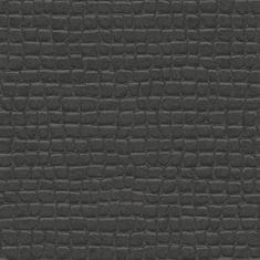 Vliesová tapeta černá, imitace krokodýlí kůže 347783, Luxury Skins, 0,53 x 10,05 m