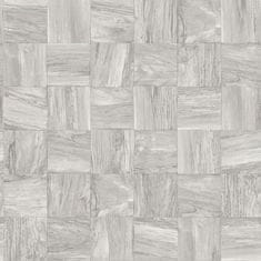 Vliesová tapeta na zeď šedá Dřevo, imitace dřevěného obložení 347518, Matières - Wood, 0,53 x 10,05 m