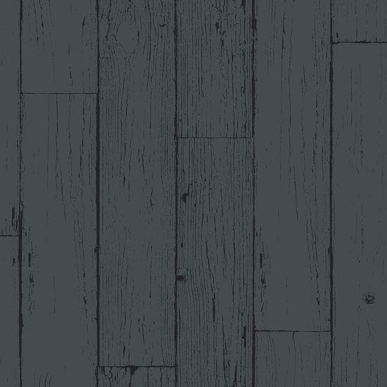 Vliesová tapeta na zeď šedá, imitace dřeva, palubek 347537, Matières - Wood, 0,53 x 10,05 m