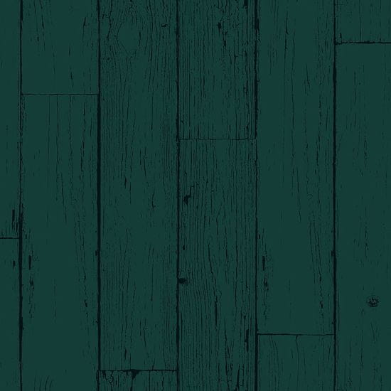 Zeleno-černá vliesová tapeta imitace dřeva, palubek 347536, Matières - Wood, 0,53 x 10,05 m