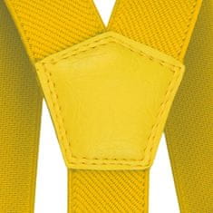 NANDY Podvazky dětské pro kalhoty ve věku 2-10 let - žlutá