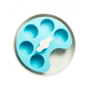 PetDreamHouse Spin Palette Blue Medium Interaktivní Miska