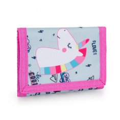 Karton PP Dětská textilní peněženka Unicorn iconic